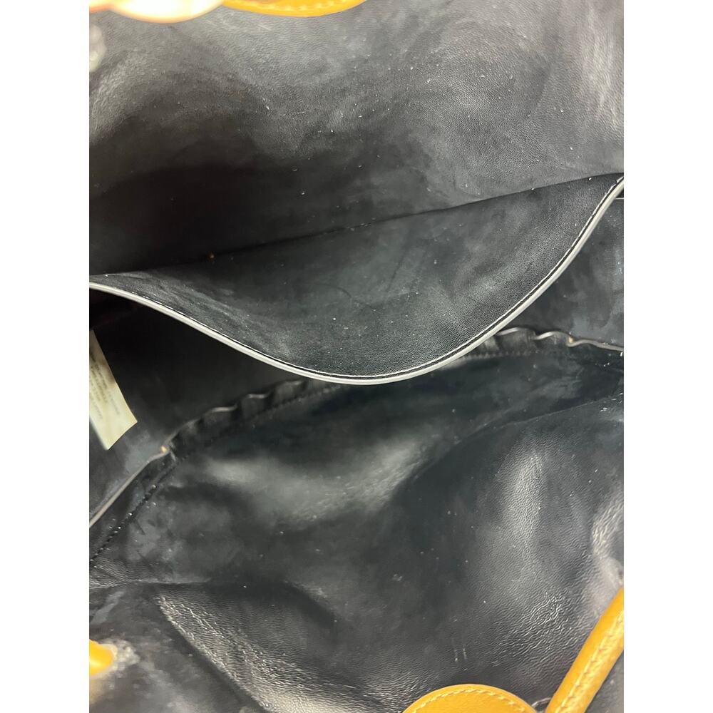NWT Rebecca Minkoff Lulu Suede Leather Crossbody Bucket Bag Tassel - Military - Picture 9 of 13